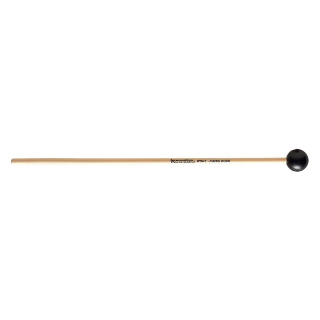 Innovative Percussion - IP906 - Brilliant Xylophone / Glockenspiel Mallets - 1-1/8" Black - Rattan