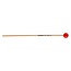 Innovative Percussion - IP902 - Medium Soft Xylophone / Glockenspiel Mallets - 1-1/8" Red - Rattan
