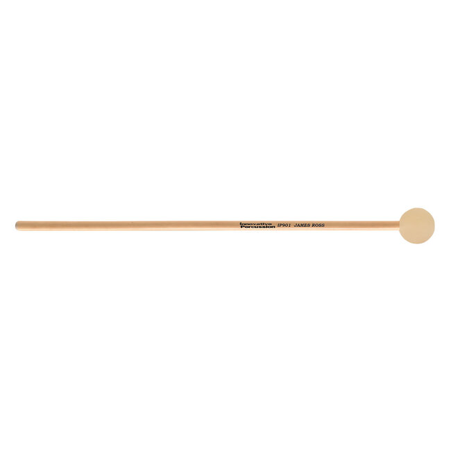 Innovative Percussion - IP901 - Soft Xylophone / Glockenspiel Mallets - 1-1/4" Tan - Rattan