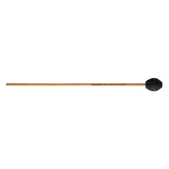Innovative Percussion - IP504 - Hard Marimba Mallets - Charcoal Yarn - Birch