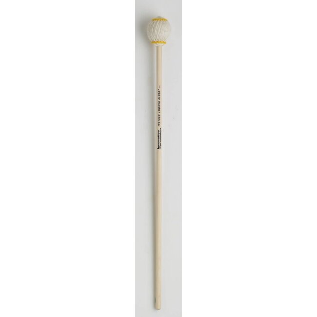 Innovative Percussion - IP3108B - Extra Hard Marimba Mallets - Off-White Yarn - Birch