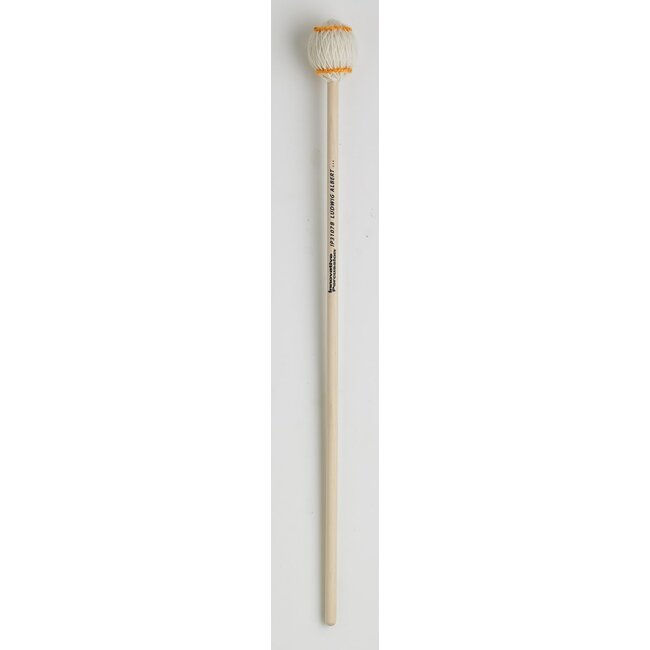 Innovative Percussion - IP3107B - Hard Marimba Mallets - Off-White Yarn - Birch