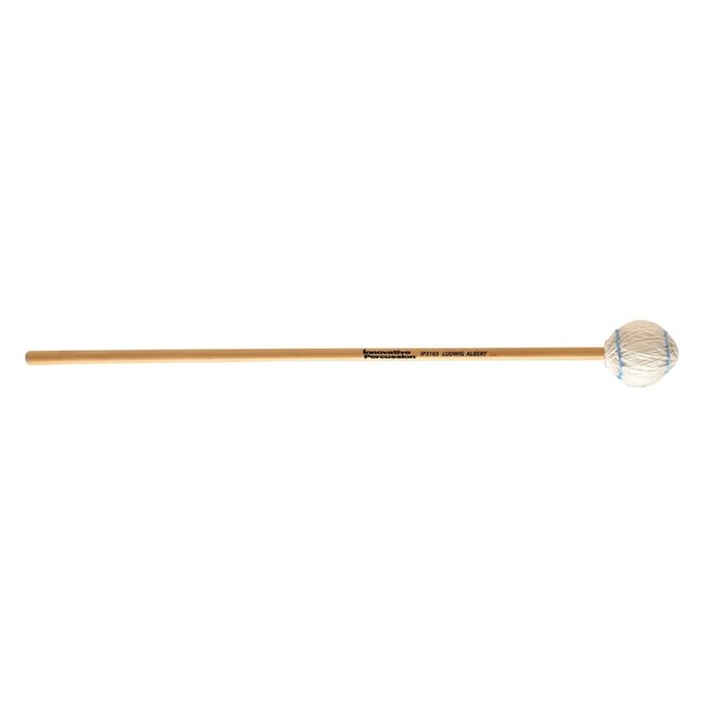 Innovative Percussion - IP3103 - Soft Marimba Mallets - Off-White Yarn - Rattan