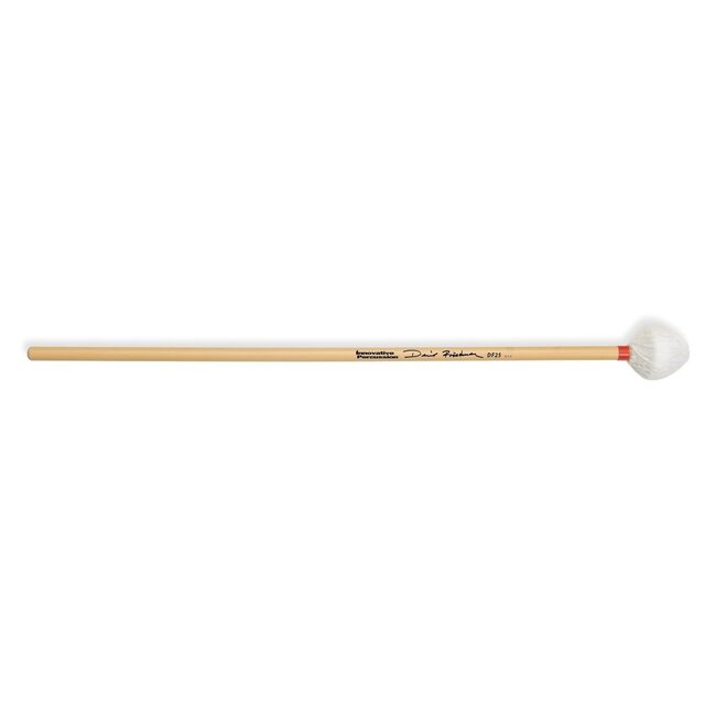 Innovative Percussion - DF25 - David Friedman /  Marimba Mallets - Ivory Cord/Red Tape - Rattan