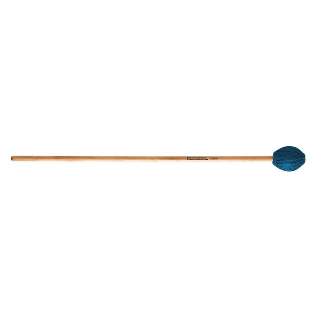Innovative Percussion - IP200 - Medium Soft Marimba Mallets - Teal Yarn - Birch