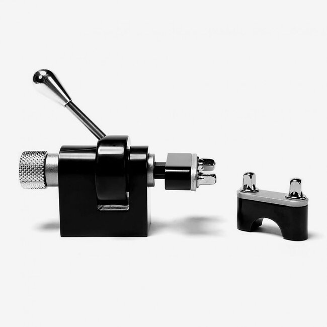 TRICK - GS007BM - Black Powder Coated 3-Position Throw-off w/butt