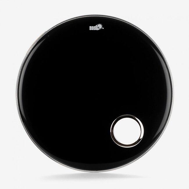 Bass Drum O's - ES-2014C - 20" Ebony Remo w/1- HC4