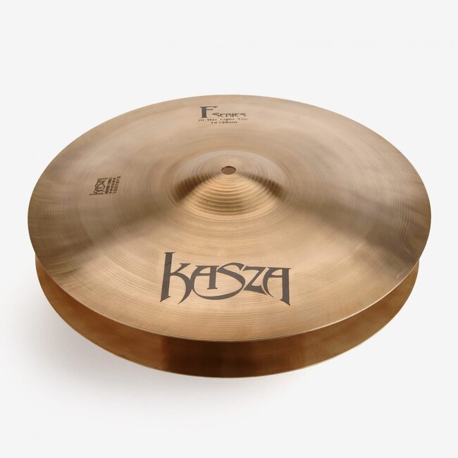 Kasza - F14HHLM - 14" Hi-Hat Light Top/Medium Bottom (bell top & bottom)
