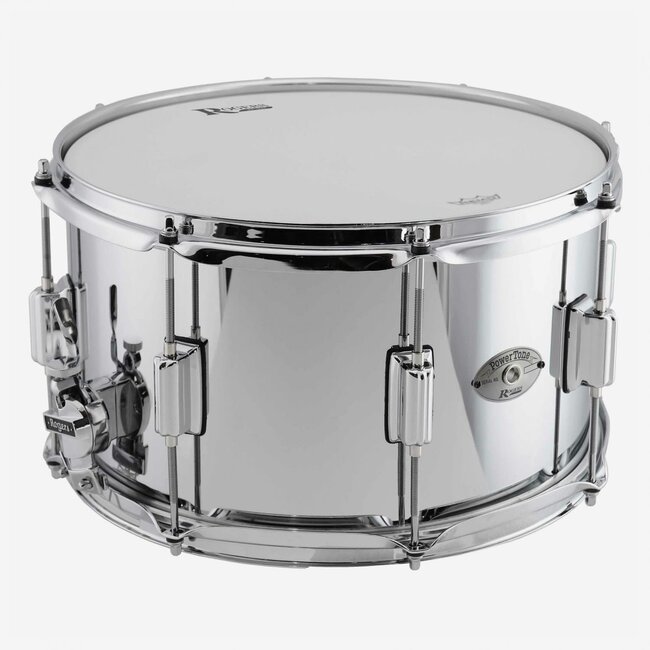Rogers - 28ST - Powertone 8x14 Steel Shell Snare Drum, Beavertail Lug (Steel Shell)