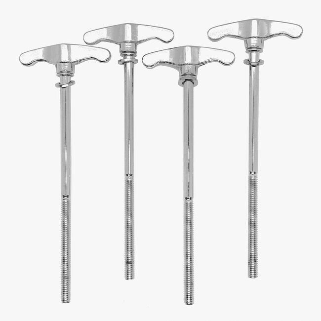 Danmar - 624 - 4-Pack Bass Drum T-Rod 110mm (4.5")