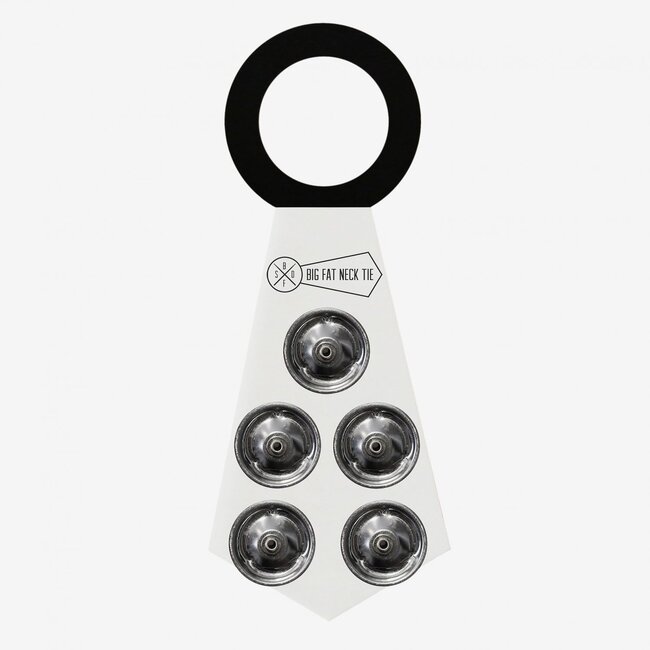 Big Fat Snare Drum - BFSDNT - Neck Tie, 11"x 4.5", w/5 Tambourine Chimes