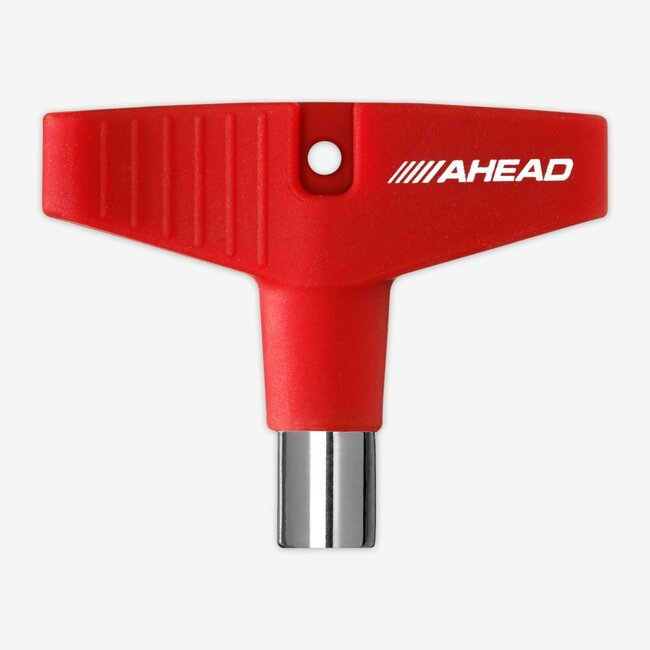 Ahead - DKGR - Ahead "GripKey" Drum Key (Red Silicone Grip)