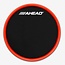 Ahead - AHSOPP - 6" Stick-On Compact Practice Pad, Black w/ Red Rim