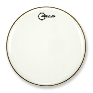 Aquarian Drumheads Aquarian - HF15WH - 15" Hi-Frequency Gloss White