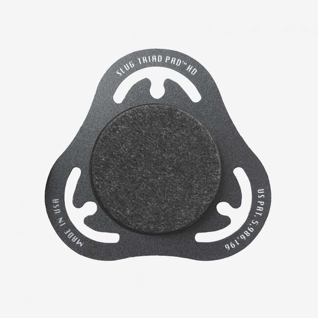 SLUG Percussion - BBTPHDF - Triad Pad Batter Badge Felt Duro Disk