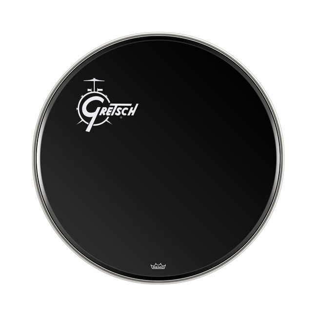 Gretsch - GRDHEB24O - Bass Head, 24" Offset Logo (Ebony)