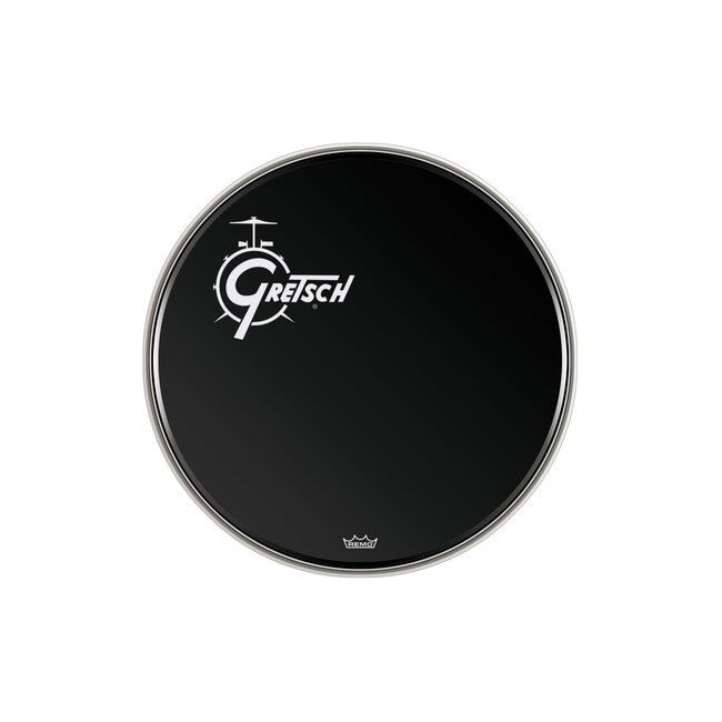 Gretsch - GRDHEB18O - Bass Head, 18" Offset Logo (Ebony)