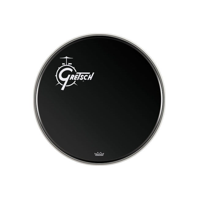 Gretsch - GRDHEB20O - Bass Head, 20" Offset Logo (Ebony)