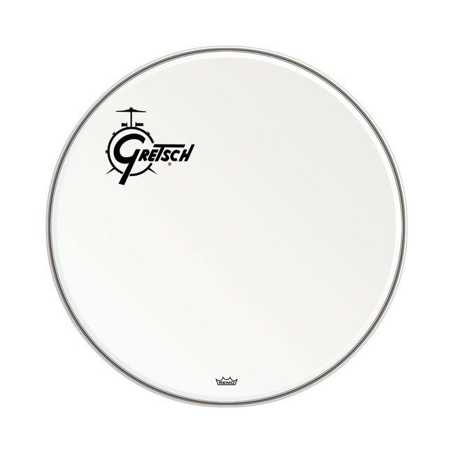 Gretsch - GRDHCW24O - Bass Head, Coated 24" Offset Logo