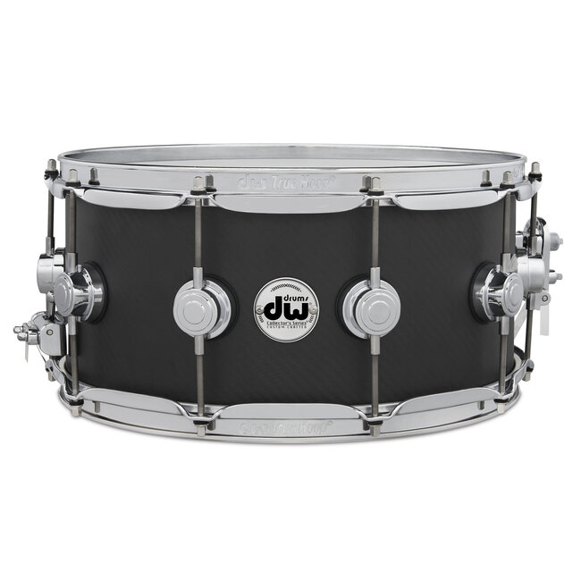 DW - DRVF6514SVC - Carbon Fiber Snare 6.5x14, Chrome Hardware