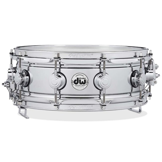 DW - DRVC0514SAC - True Sonic Snare Chrome Over Brass, Chrome Hardware