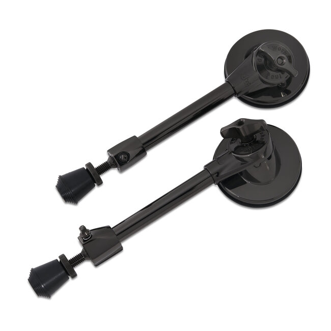 DW - DRSP1220BN - Bass Drum Spur Set (Pair)- Black Nickel