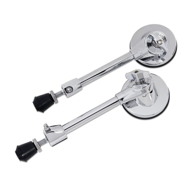 DW - DRSP1220CR - Bass Drum Spur Set (Pair) - Chrome