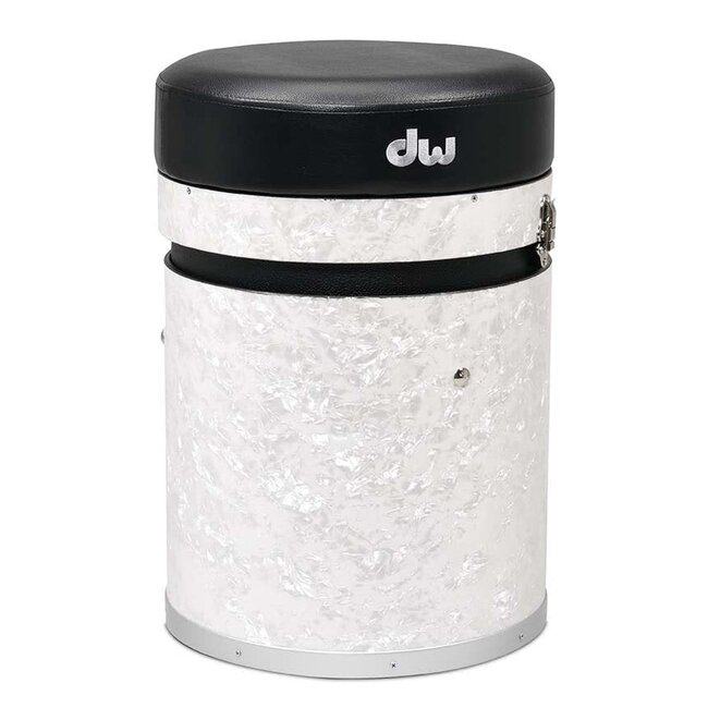 DW - DRFP6100AWM - Trap Case Throne, Adj Ht, White Marine