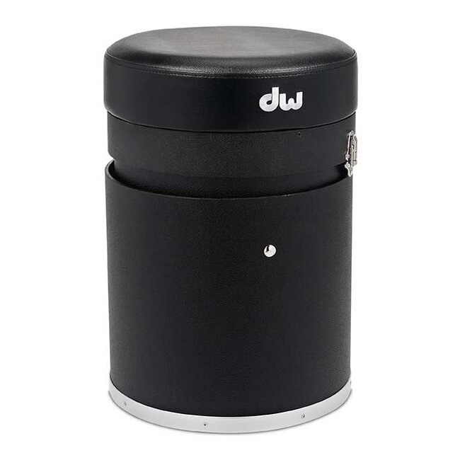 DW - DRFP6100ATL - Trap Case Throne, Adj Ht, Black Tolex