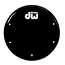 DW - DRDHGB24K - 24" Gloss Black Bass Drum Head
