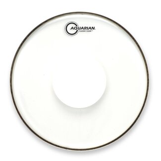 Aquarian Drumheads Aquarian - CCPD18B - 18" Classic Clear With Power Dot Bass Drum