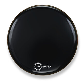 Aquarian Drumheads Aquarian - FFP24BK - 24" Force I/Force II Black Bass Drum Pack