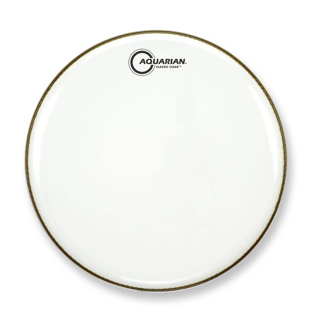 Aquarian - CC13WH - 13" Classic Clear Gloss White