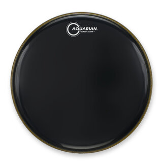 Aquarian Drumheads Aquarian - CC8BK - 8" Classic Clear Gloss Black