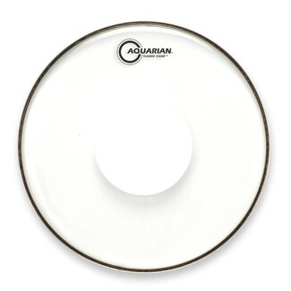 Aquarian Drumheads Aquarian - CCPD15 - 15" Classic Clear With Power Dot