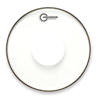 Aquarian Drumheads Aquarian - CCPD12 - 12" Classic Clear With Power Dot