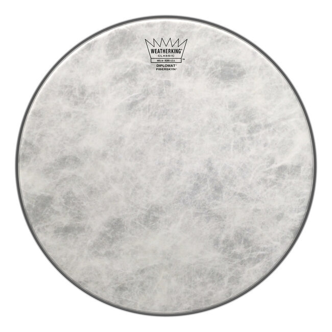 Remo - CL-0513-FD- - Batter, Diplomat, Fiberskyn, Classic, 13" Diameter