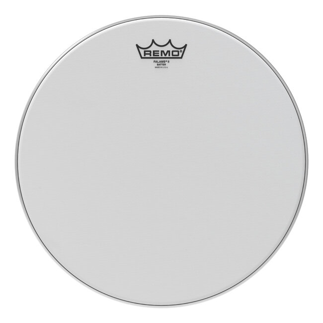 Remo - KS-0213-00- - Batter, Crimped, Falams Ii, Smooth White, 13" Diameter