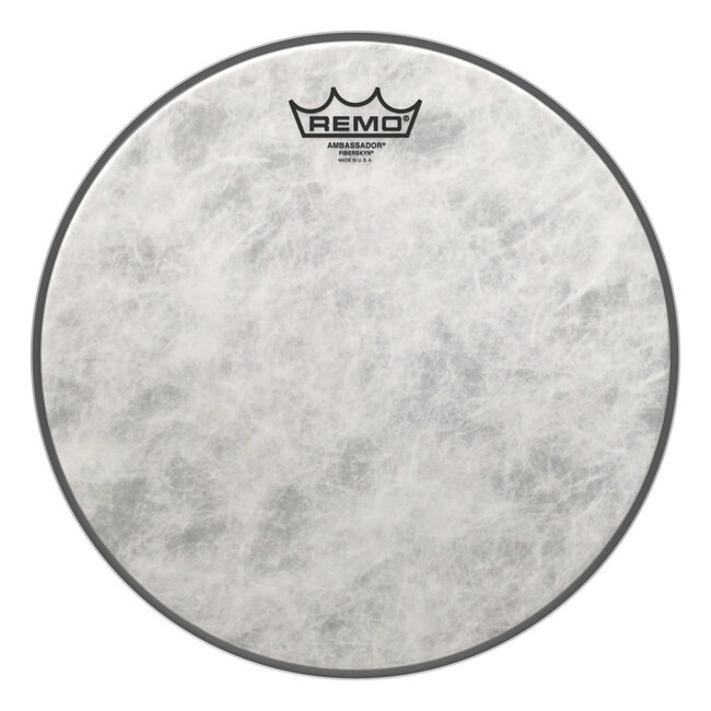 Remo - FA-0512-00- - Batter, Ambassador, Fiberskyn, 12" Diameter