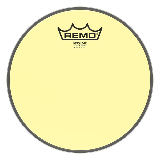 Remo - BE-0308-CT-YE - Batter, Emperor, Colortone, 8" Diameter, Yellow