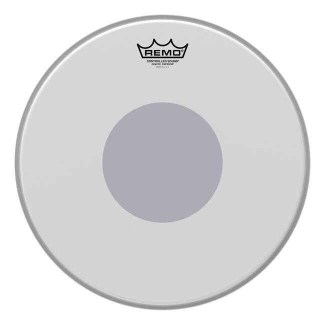 Remo - BE-0114-10- - **Special Order**, Batter, Controlled Sound, Emperor, Coated, 14" Diameter, Black Dot On Bottom