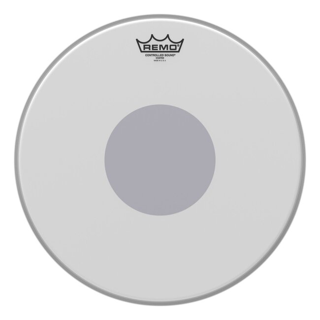 Remo - CS-0115-10- - **Special Order**, Batter, Controlled Sound, Coated, 15" Diameter, Black Dot On Bottom