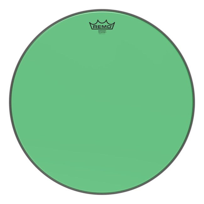 Remo - BE-0318-CT-GN - Batter, Emperor, Colortone, 18" Diameter, Green