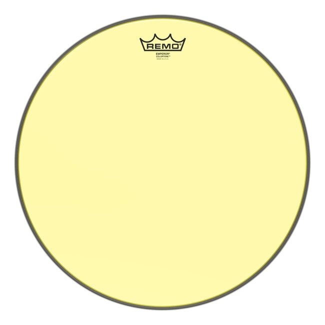 Remo - BE-0316-CT-YE - Batter, Emperor, Colortone, 16" Diameter, Yellow