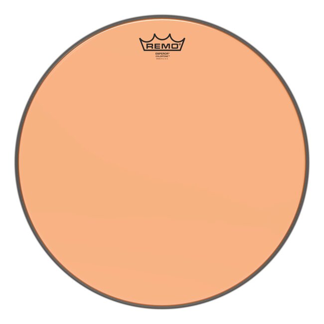 Remo - BE-0316-CT-OG - Batter, Emperor, Colortone, 16" Diameter, Orange