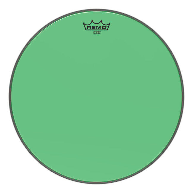Remo - BE-0316-CT-GN - Batter, Emperor, Colortone, 16" Diameter, Green