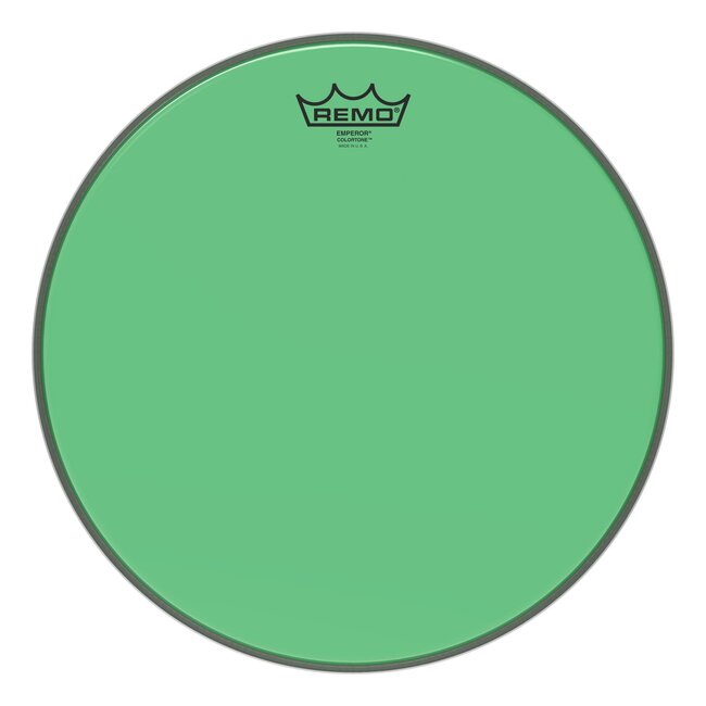 Remo - BE-0314-CT-GN - Batter, Emperor, Colortone, 14" Diameter, Green
