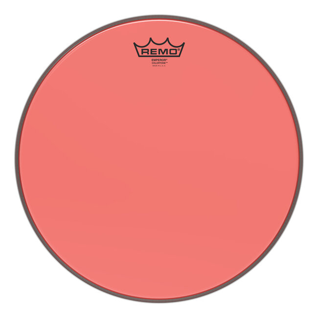 Remo - BE-0314-CT-RD - Batter, Emperor, Colortone, 14" Diameter, Red