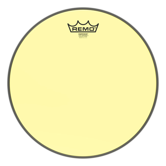 Remo - BE-0312-CT-YE - Batter, Emperor, Colortone, 12" Diameter, Yellow