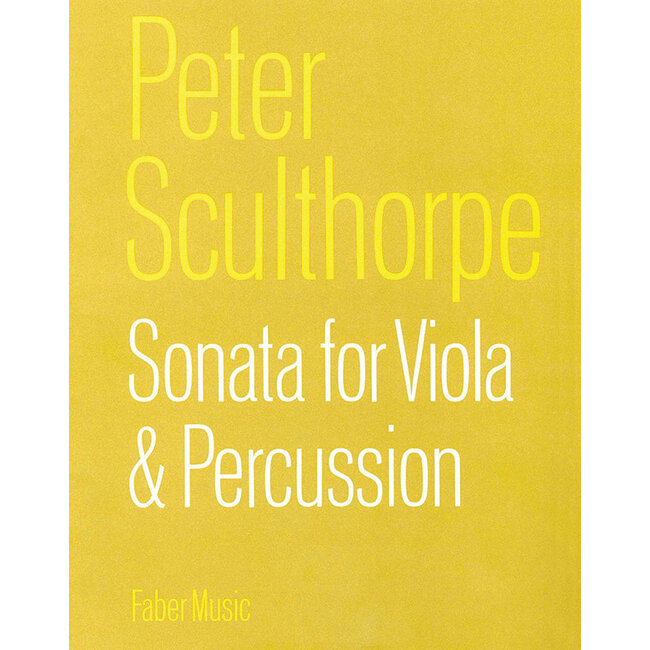 Sonata for Viola and Percussion - by Peter Sculthorpe - 12-0571505546